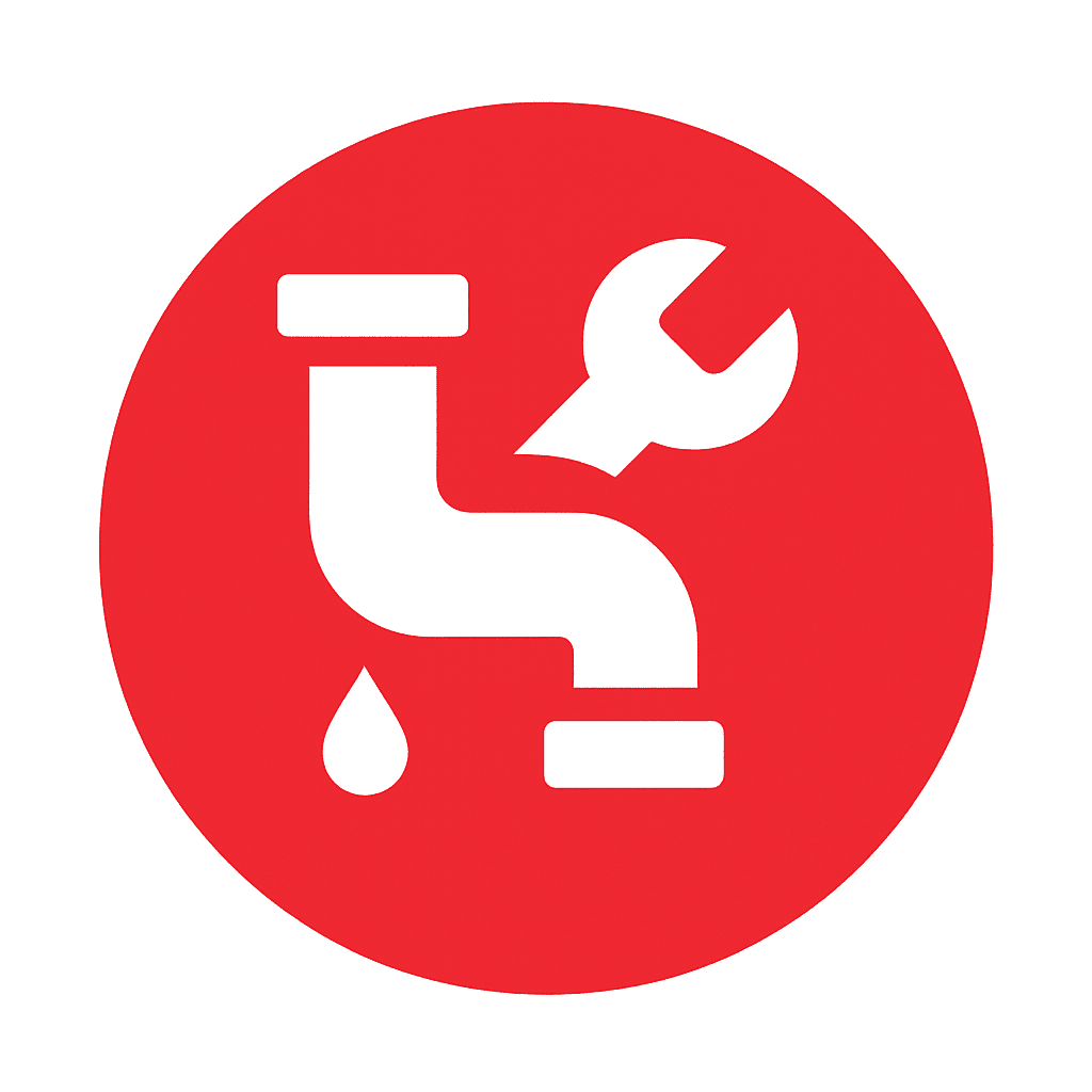 Pipe and wrench icon - services button